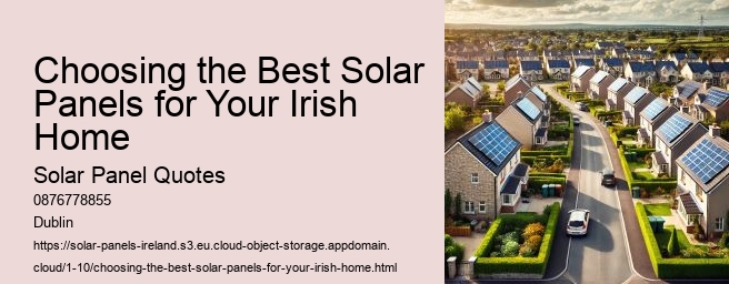 How Solar Power Supports Ireland’s Renewable Energy Goals